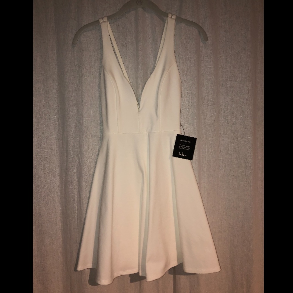 Lulus Love Galore Skater Dress